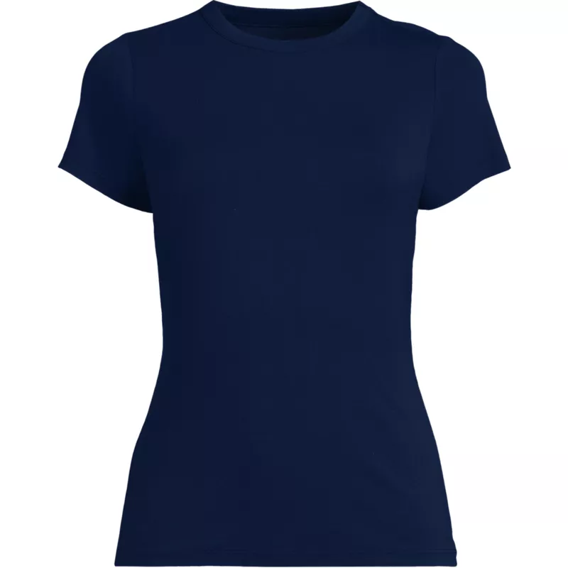 Women's Short Sleeve Cooling Crew Neck T-Shirt, Front