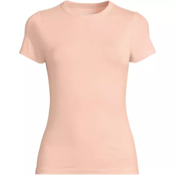 Women's Plus Size Short Sleeve Cooling Crew Neck T-Shirt - primary