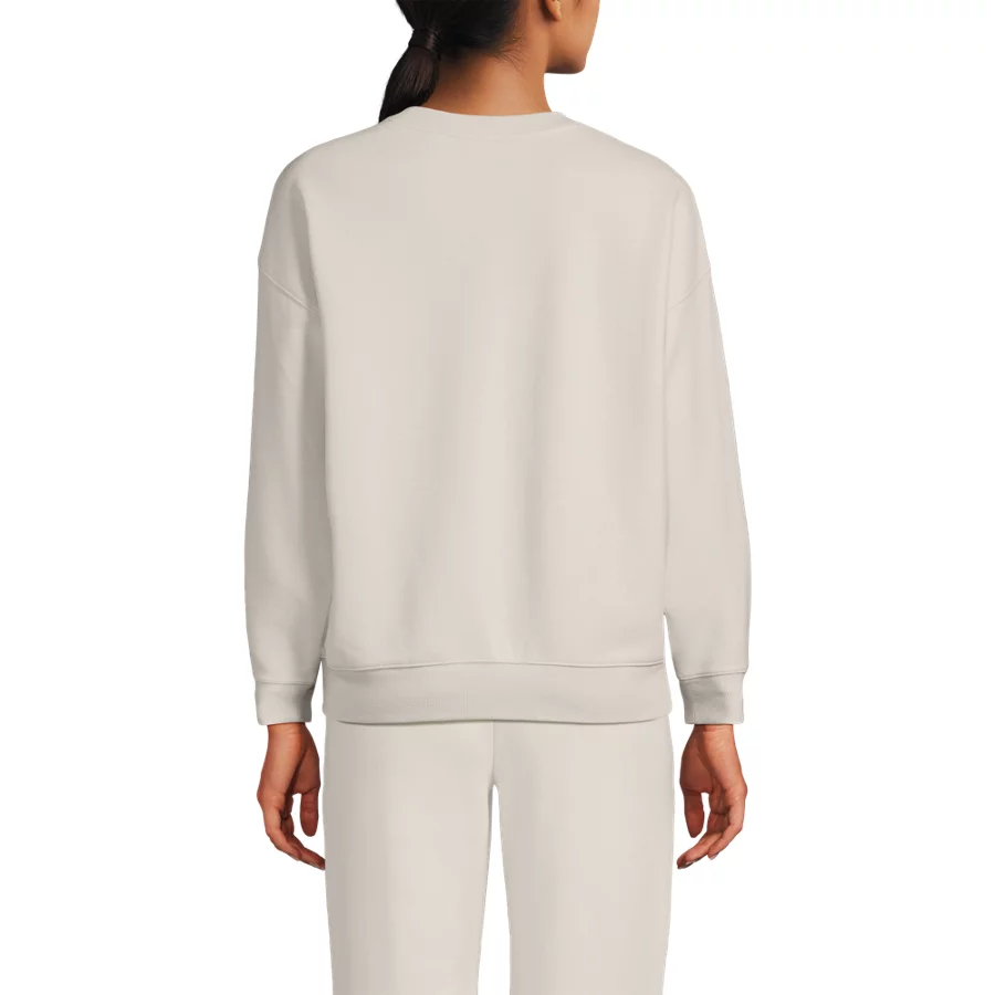 Women's Relaxed Serious Sweats Long Sleeve Crewneck Sweatshirt