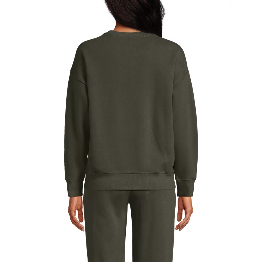 Women's Relaxed Serious Sweats Long Sleeve Crewneck Sweatshirt