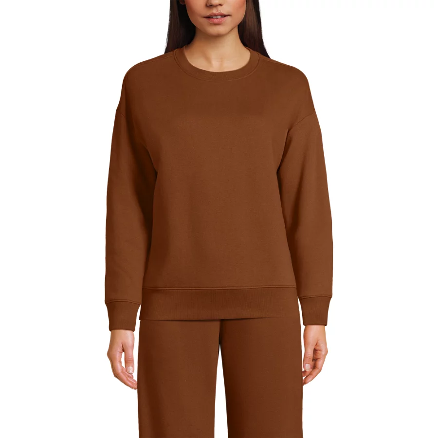 Women's Relaxed Serious Sweats Long Sleeve Crewneck Sweatshirt view 2