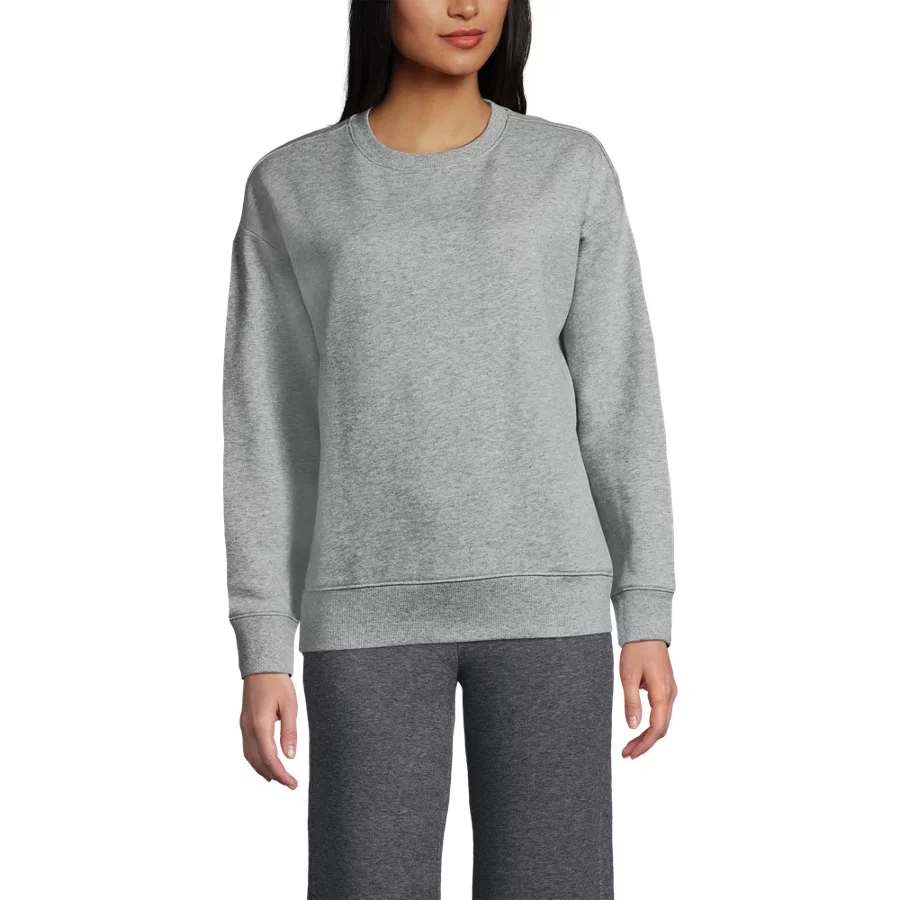 Women's Relaxed Serious Sweats Long Sleeve Crewneck Sweatshirt view 2