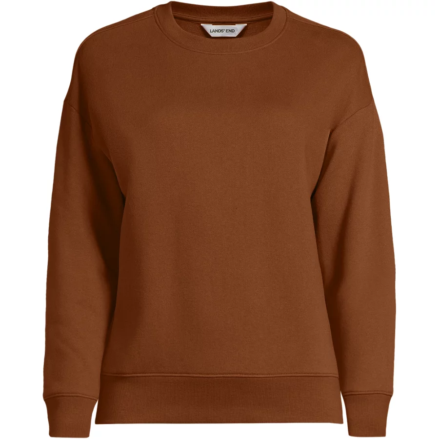 Women's Relaxed Serious Sweats Long Sleeve Crewneck Sweatshirt view 3