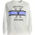 Women's Relaxed Serious Sweats Long Sleeve Crewneck Sweatshirt, Front