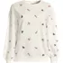 Women's Petite Serious Sweats Relaxed Long Sleeve Crew Neck Sweatshirt - Set Top, Front