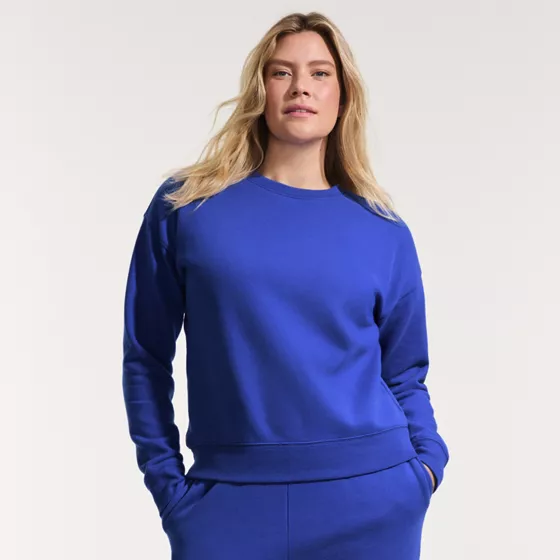 Women's Relaxed Serious Sweats Long Sleeve Crewneck Sweatshirt - primary