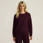 Women's Serious Sweats Oversized Long Sleeve Crew Neck Sweatshirt