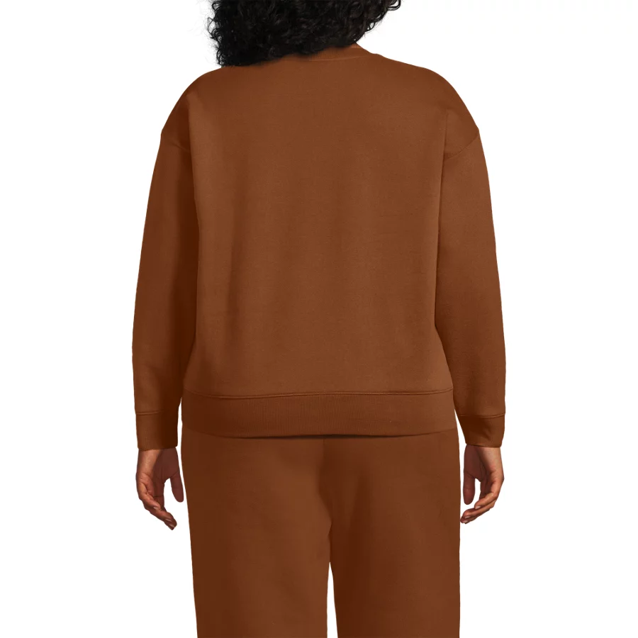 Women's Relaxed Serious Sweats Long Sleeve Crewneck Sweatshirt view 4