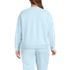 Women's Plus Size Relaxed Serious Sweats Long Sleeve Crewneck Sweatshirt, Back