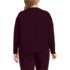 Women's Plus Size Relaxed Serious Sweats Long Sleeve Crewneck Sweatshirt, Back