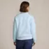 Women's Plus Size Relaxed Serious Sweats Long Sleeve Crewneck Sweatshirt, Back