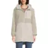 Women's Sherpa Fleece Quilted Mixed Media Parka, Front