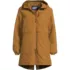 Women's Petite Sherpa Fleece Quilted Mixed Media Parka, Front