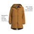 Women's Sherpa Fleece Quilted Mixed Media Parka, alternative image