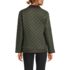 Women's Print Reversible Barn Quilted Insulated Jacket, Back
