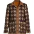 Women's Print Reversible Barn Quilted Insulated Jacket, alternative image