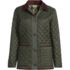 Women's Print Reversible Barn Quilted Insulated Jacket, Front