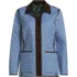 Women's Print Reversible Barn Quilted Insulated Jacket, Front