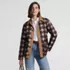 Women's Print Reversible Barn Quilted Insulated Jacket, alternative image
