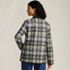 Women's Print Reversible Barn Quilted Insulated Jacket, Back