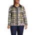 Women's Plus Size Print Reversible Barn Quilted Insulated Jacket, alternative image