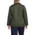Women's Plus Size Print Reversible Barn Quilted Insulated Jacket, Back