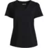 Women's Short Sleeve Lightweight Jersey Gathered Shoulder T-Shirt, Front