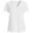 Women's Short Sleeve Lightweight Jersey Gathered Shoulder T-Shirt, Front