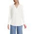 Women's Long Sleeve Lightweight Jersey Notch Neck Tunic Top, Front