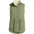Women's Reversible Quilted Sherpa Fleece Vest, Front