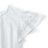 Women's Lightweight Jersey Crew Neck Ruffle Sleeve Flowy Top, alternative image