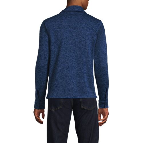 Unisex Sweater Fleece Shirt Jacket - image 4