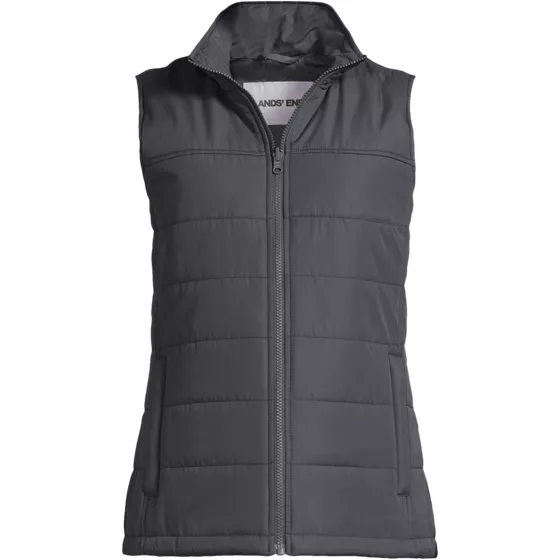 School Uniform Women's Insulated Zip Front Vest - primary