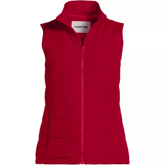 School Uniform Women's Insulated Zip Front Vest - primary