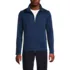 School Uniform Men's Sweater Fleece Zip Front Jacket, Front