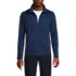 School Uniform Men's Sweater Fleece Zip Front Jacket, Front