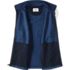School Uniform Unisex Sweater Fleece Zip Front Vest, alternative image
