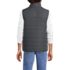 School Uniform Men's Insulated Zip Front Vest, Back