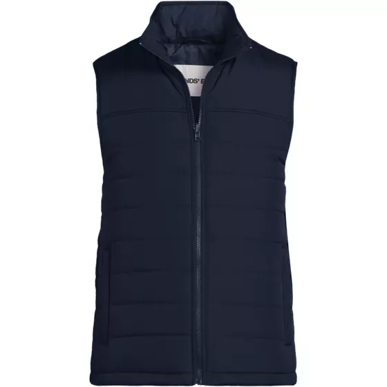 School Uniform Men's Insulated Zip Front Vest - primary