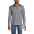 School Uniform Men's Rapid Dry Long Sleeve Modern Fit Polo, Front