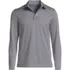 School Uniform Men's Rapid Dry Long Sleeve Modern Fit Polo, Front