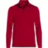 School Uniform Men's Rapid Dry Long Sleeve Modern Fit Polo, Front
