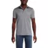 School Uniform Men's Rapid Dry Short Sleeve Modern Fit Polo, Front