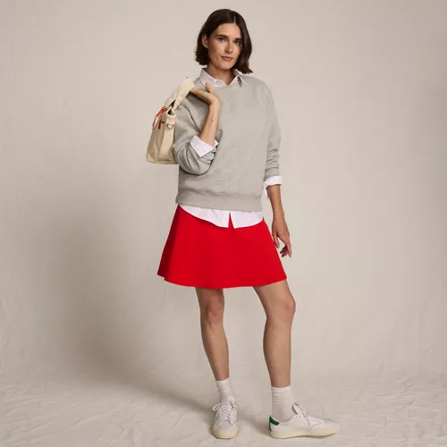 Women's Starfish Drop Waist Above the Knee Skirt, alternative image