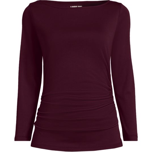 Womens Boatneck Tops & Tees | Lands' End