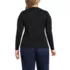 Women's Plus Supima Jersey Long Sleeve Button Henley, Back