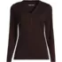 School Uniform Women's Supima Jersey Long Sleeve Button Henley, Front