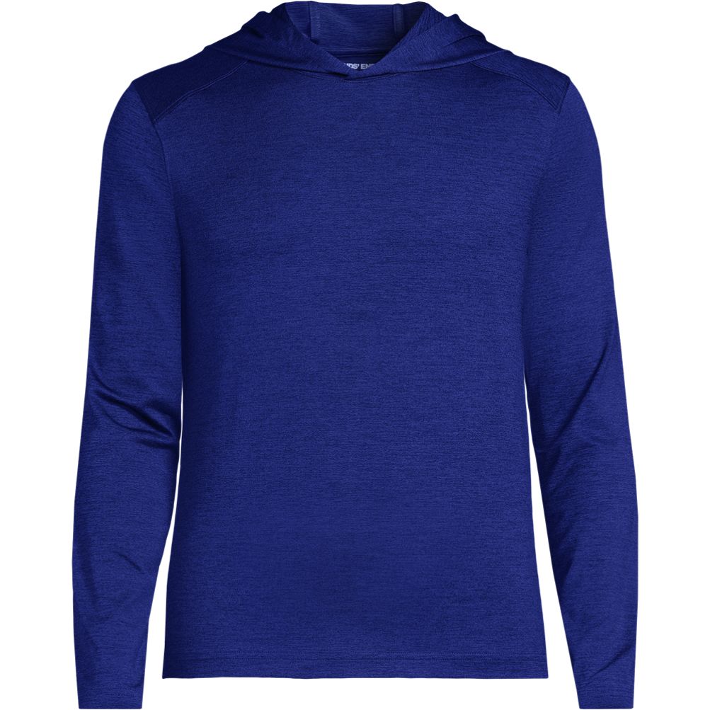 Unisex Rapid Dry Sun Protection Popover Hoodie | Lands' End
