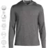 Unisex Rapid Dry Sun Protection Popover Hoodie, alternative image