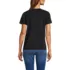 School Uniform Women's Supima Jersey Short Sleeve Relaxed Tee Shirt, Back